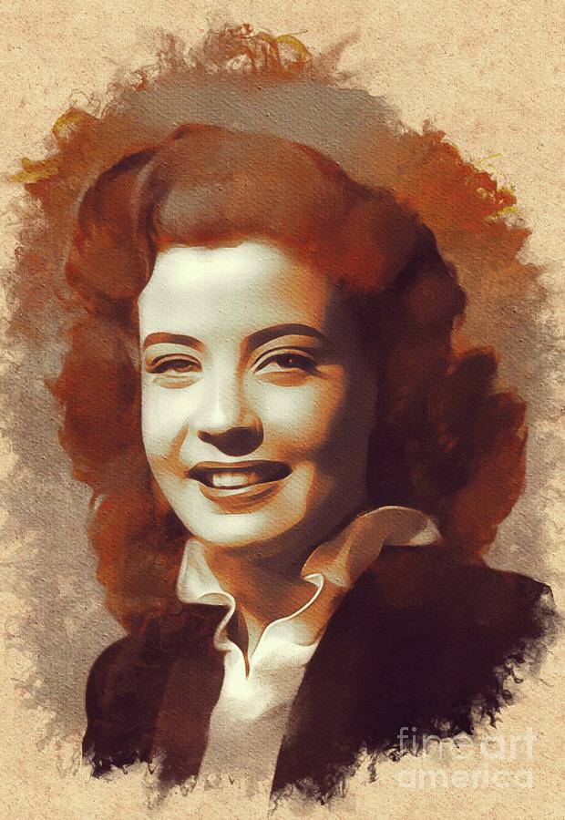 Gloria DeHaven, Hollywood Legend Painting by Esoterica Art Agency ...