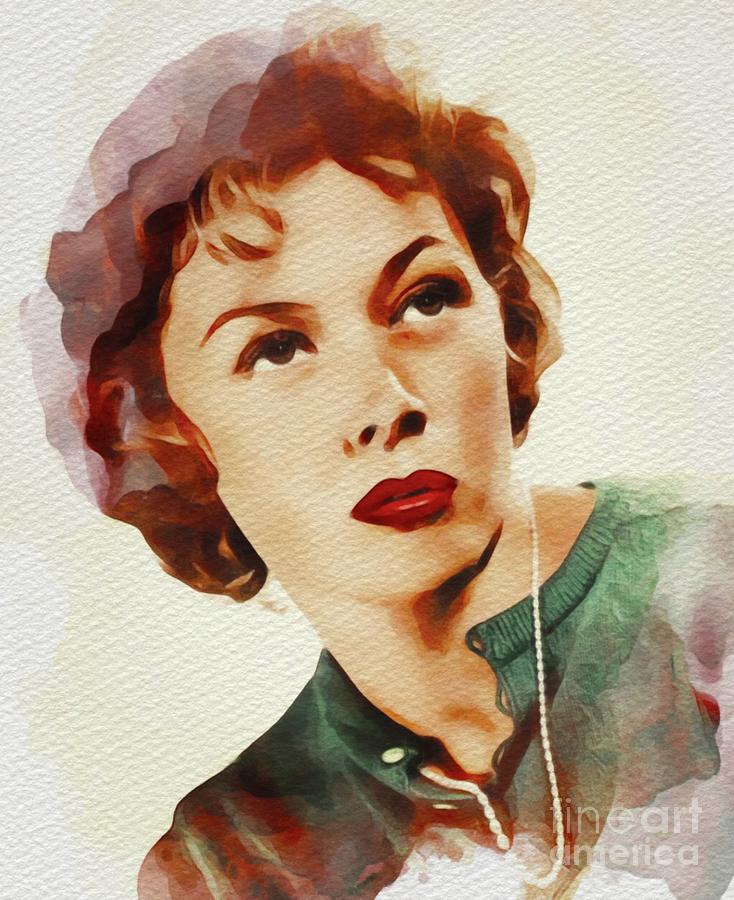 Hollywood Painting - Gloria Grahame, Hollywood Legend by Esoterica Art Agency