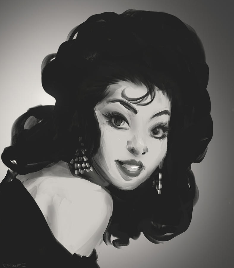 Gloria Paul Digital Art by Elena Brighittini Fine Art America