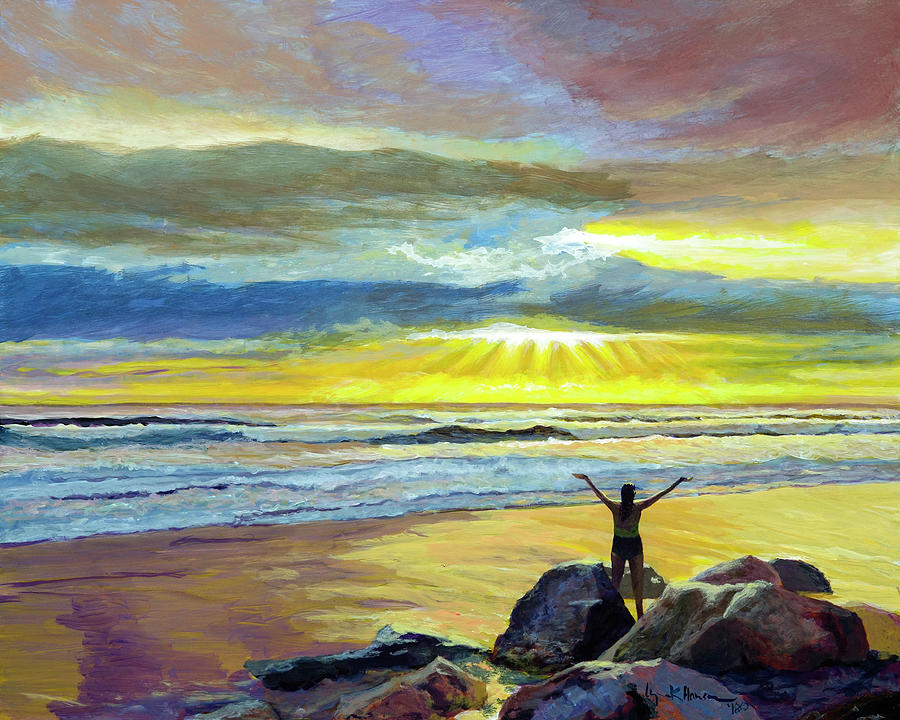 Glorious Day Painting by Lynn Hansen