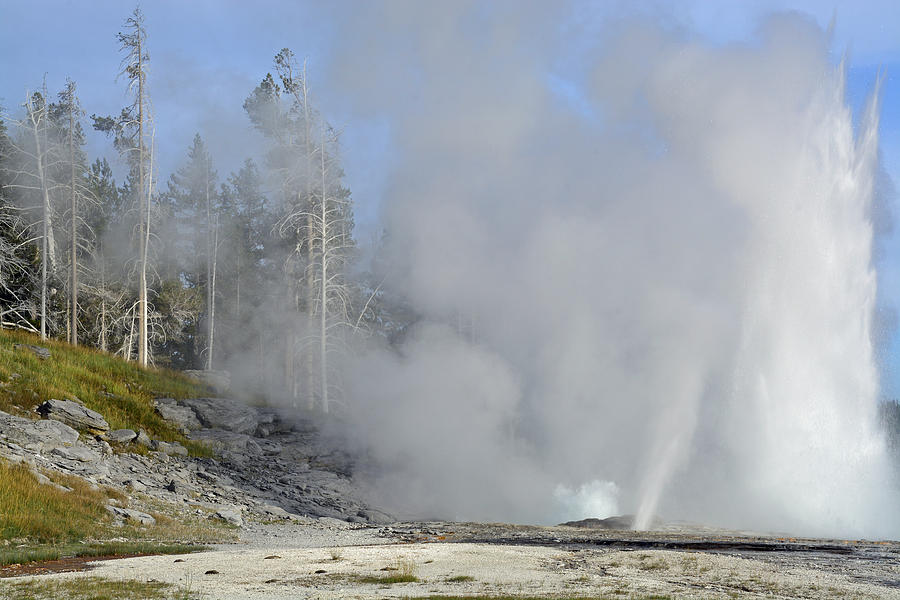 Glorious Grand Geyser Photograph by Bruce Gourley