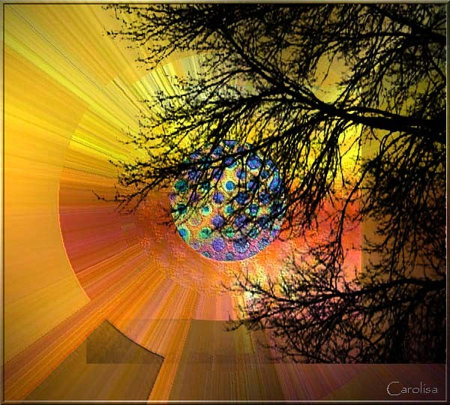 Glorious Morning Digital Art by Carola Ann-Margret Forsberg - Pixels