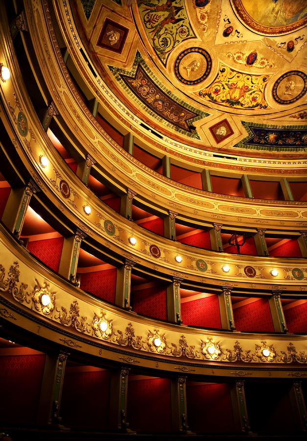 Architecture Photograph - Glorious Old Theatre by Marilyn Hunt