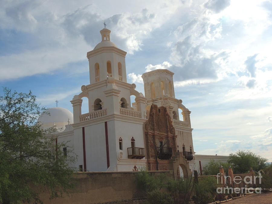Glorious  Spanish Catholic Mission  Photograph by Beverly Guilliams