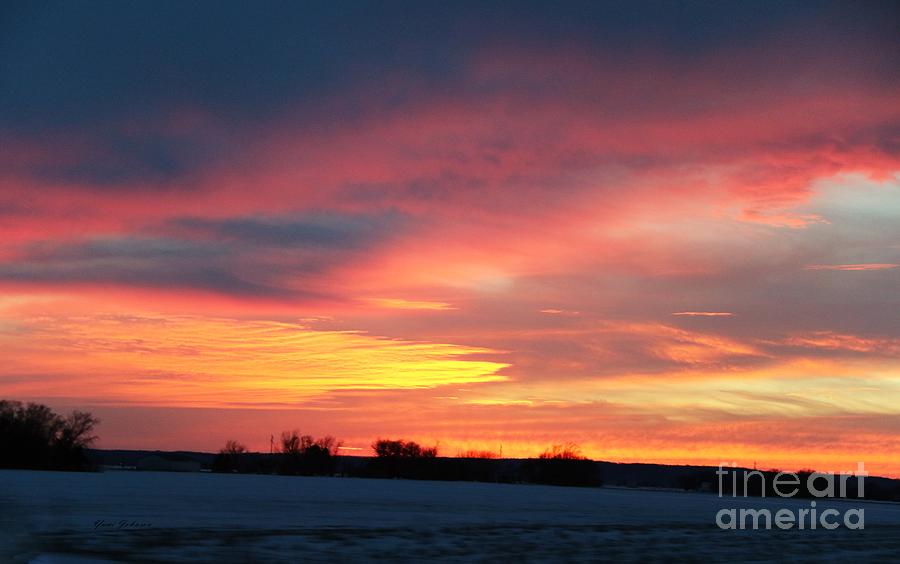 Glorious Sunset  Photograph by Yumi Johnson