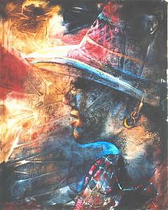 Portrait Painting - Glorious Sunshine by Tina Siddiqui Portrait Painting - Glorious Sunshine by Tina Siddiqui