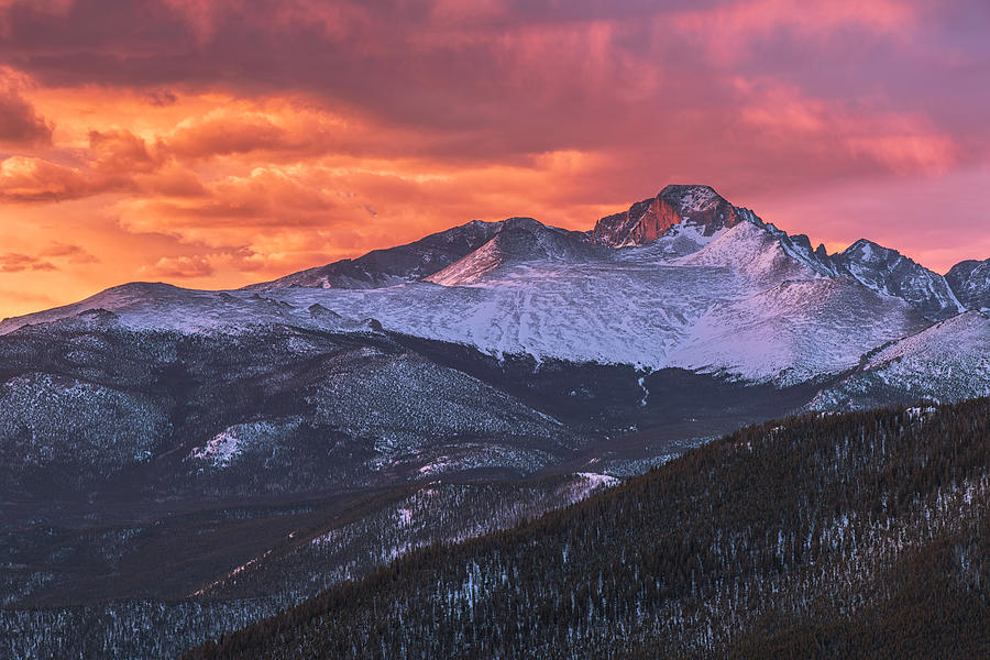 Rocky Mountain National Park Photograph - Glory At Rocky by Morris McClung