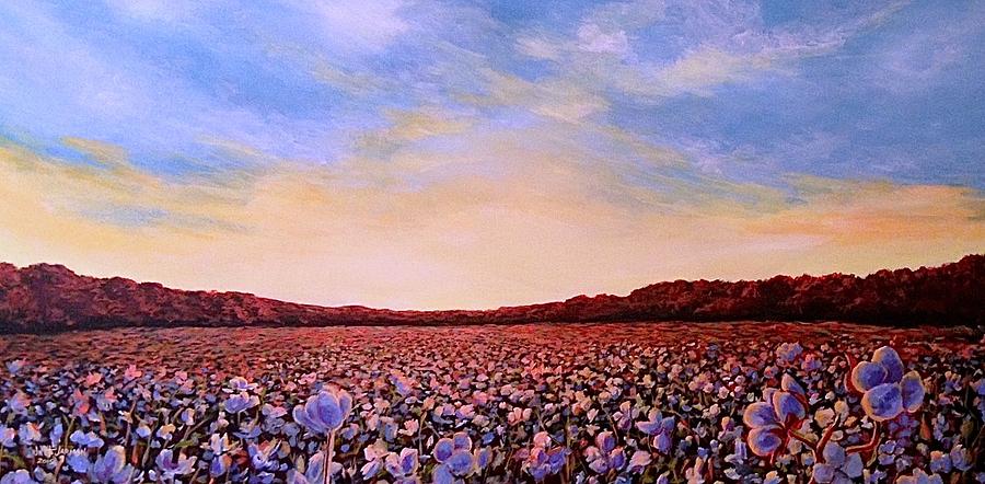 Glory of Cotton Painting by Jeanette Jarmon