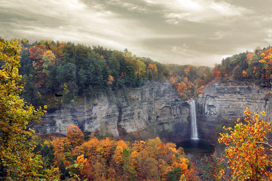 Glory of Taughannock Photograph by Jessica Jenney