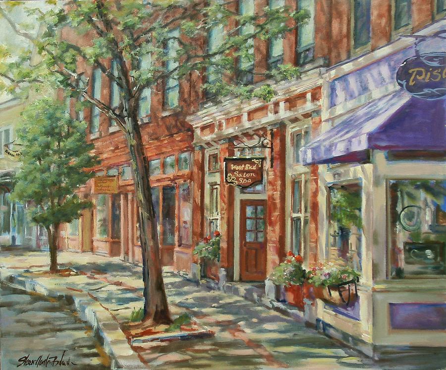 Gloucester Around Town Painting by Sharon Jordan Bahosh - Fine Art America