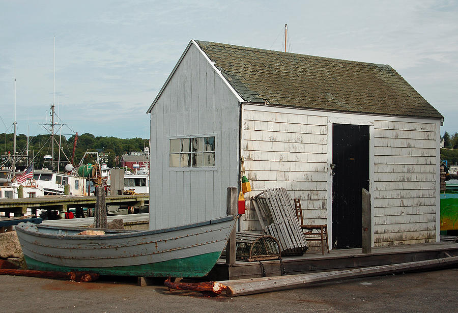 Gloucester Boat House Photograph by Suzanne Gaff