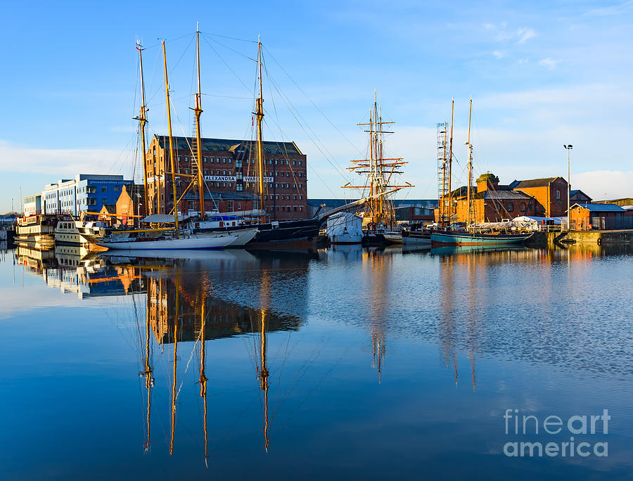 Gloucester Docks Photograph by Colin Rayner