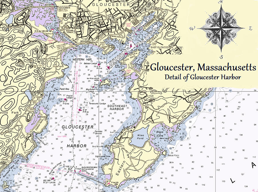 Gloucester Harbor by Jeannine Selig Gloucester Harbor by Jeannine Selig