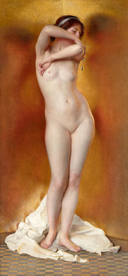 Glow of Gold. Gleam of Pearl Painting by William McGregor Paxton