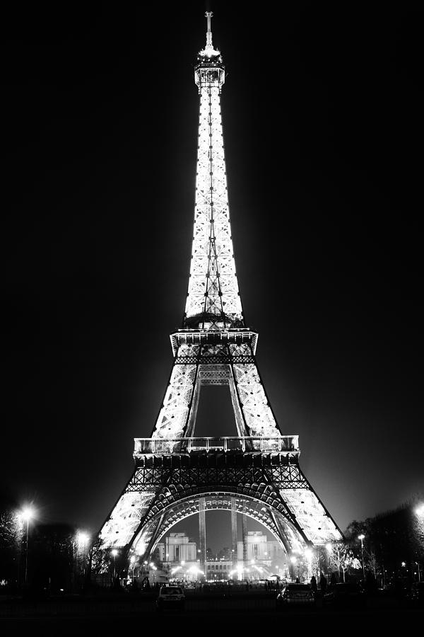 Glow of The Eiffel Tower Photograph by David Broome - Fine Art America