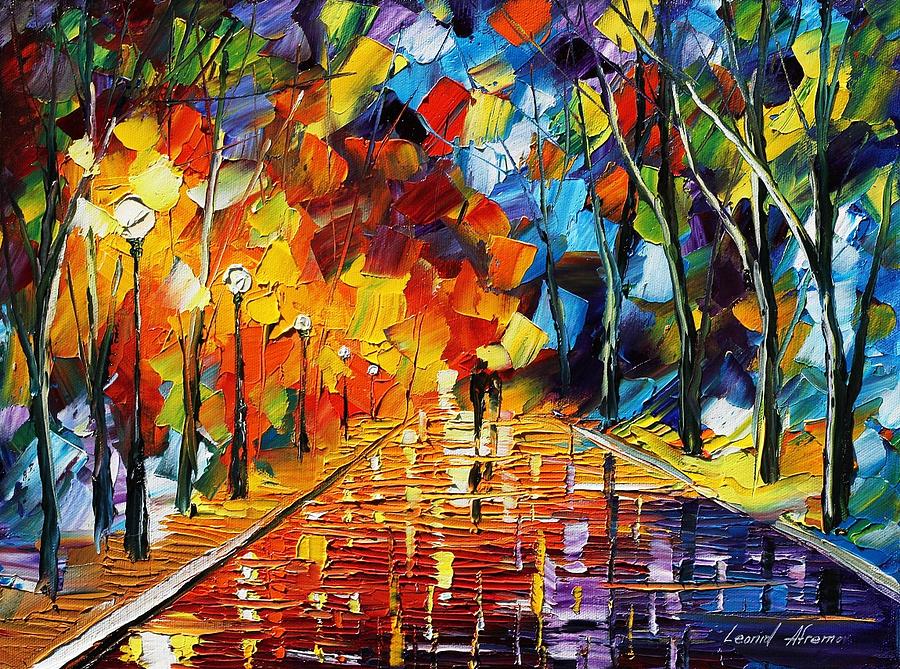 Glowing Feelings Painting by Leonid Afremov