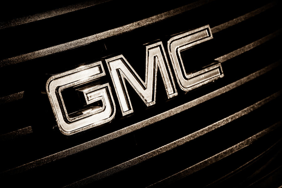 GMC Emblem - 1634s Photograph by Jill Reger