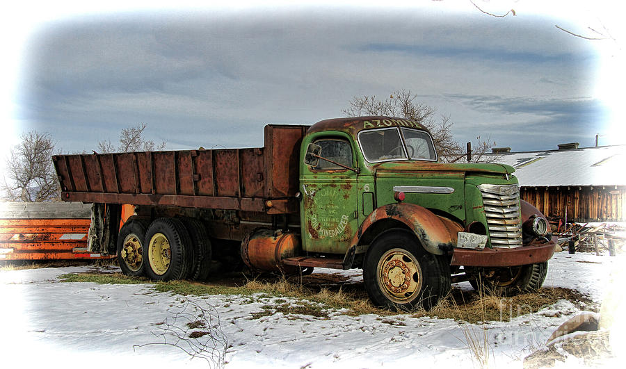 GMC Farm Field Truck Photograph by Nick Gray - Pixels