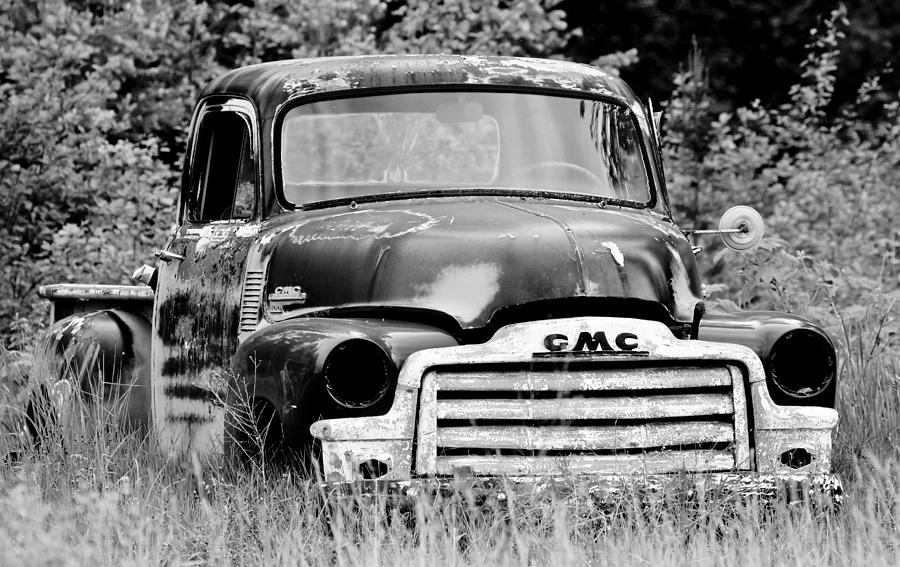 GMC Truck Abandoned Photograph by Athena Mckinzie