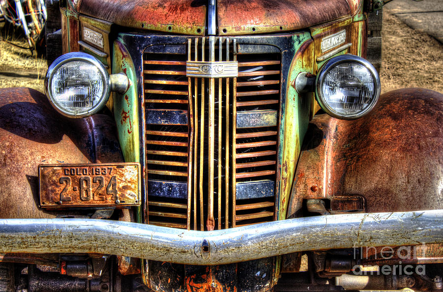 GMC Truck Photograph by Steven Parker