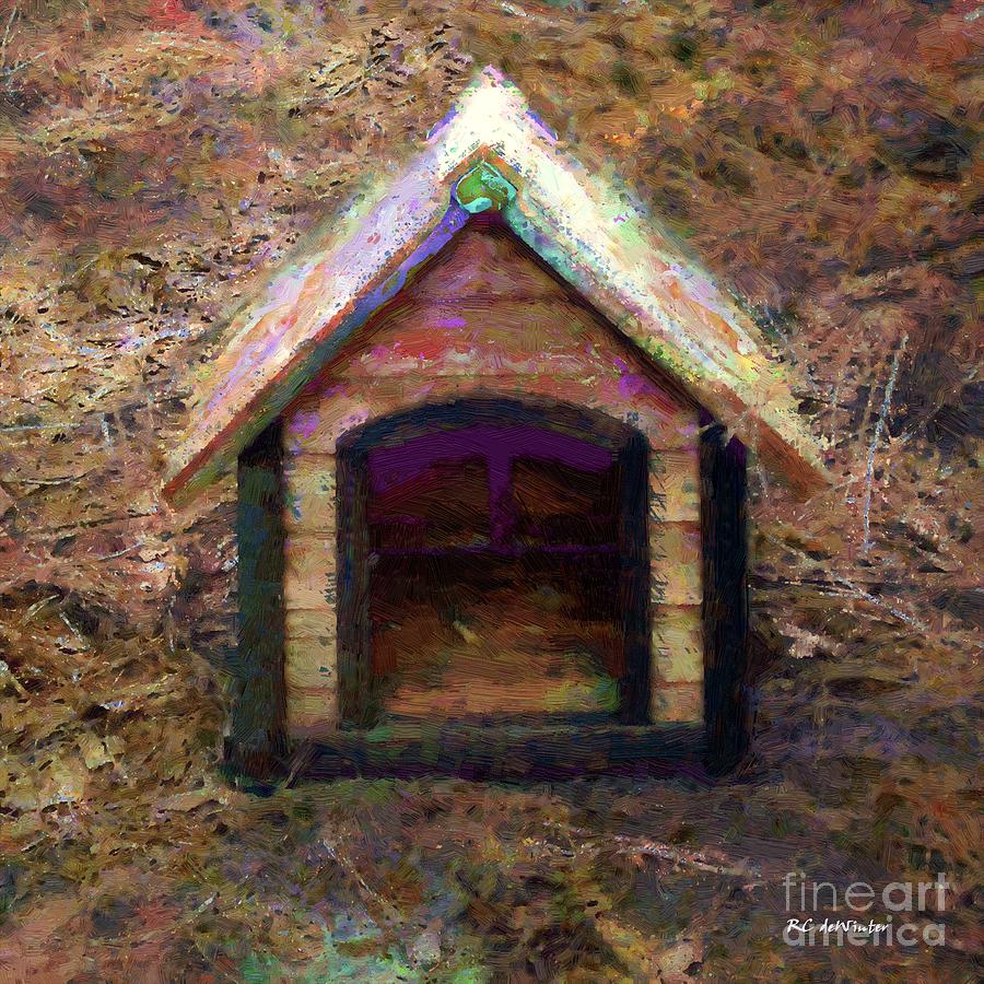 Gnome Home Painting by RC DeWinter