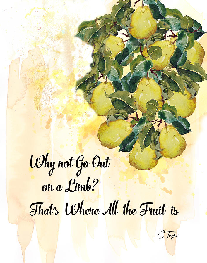 Go Out on a Limb Digital Art by Colleen Taylor