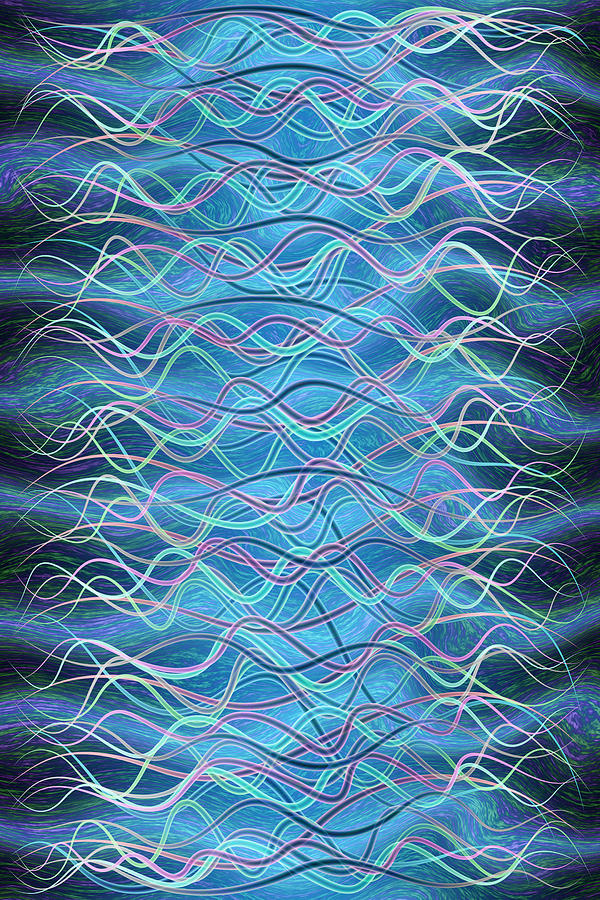 Go With the Flow Digital Art by Becky Titus