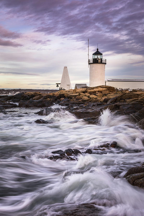 Goat Island Lighhouse Photograph by Colin Chase