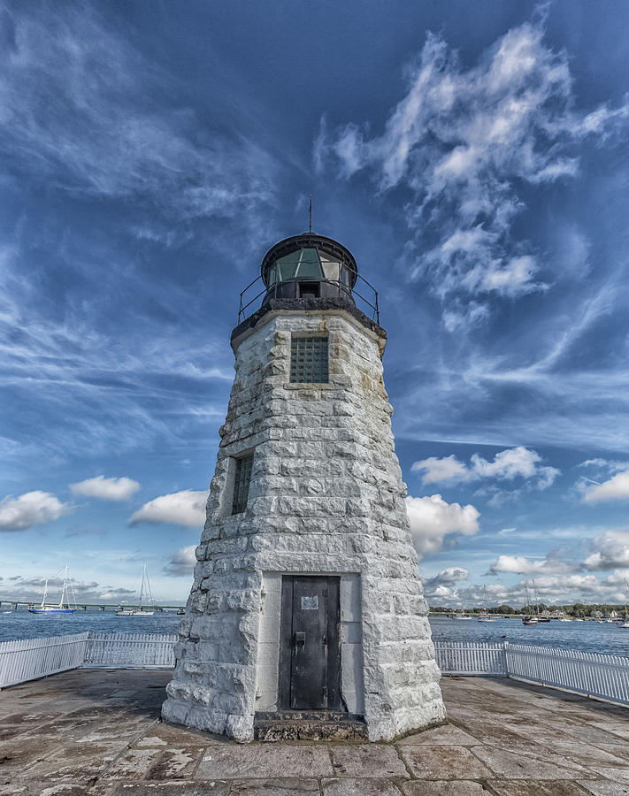 Goat Island Lighthouse Photograph by Brian MacLean