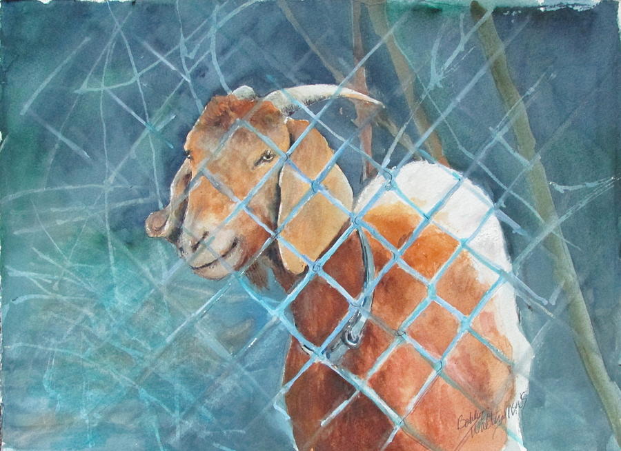 Goattie Painting by Bobby Walters