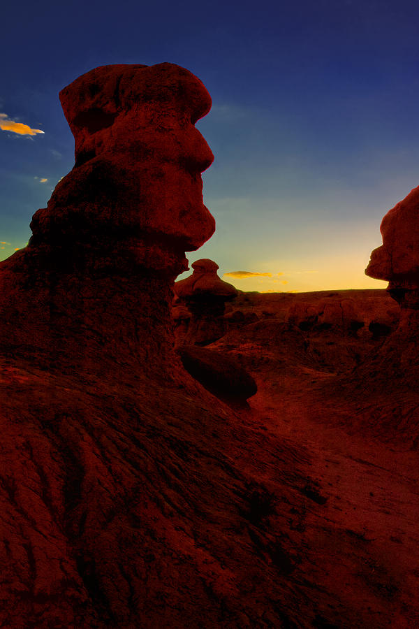 Goblin Valley Head Photograph by Gary Warnimont