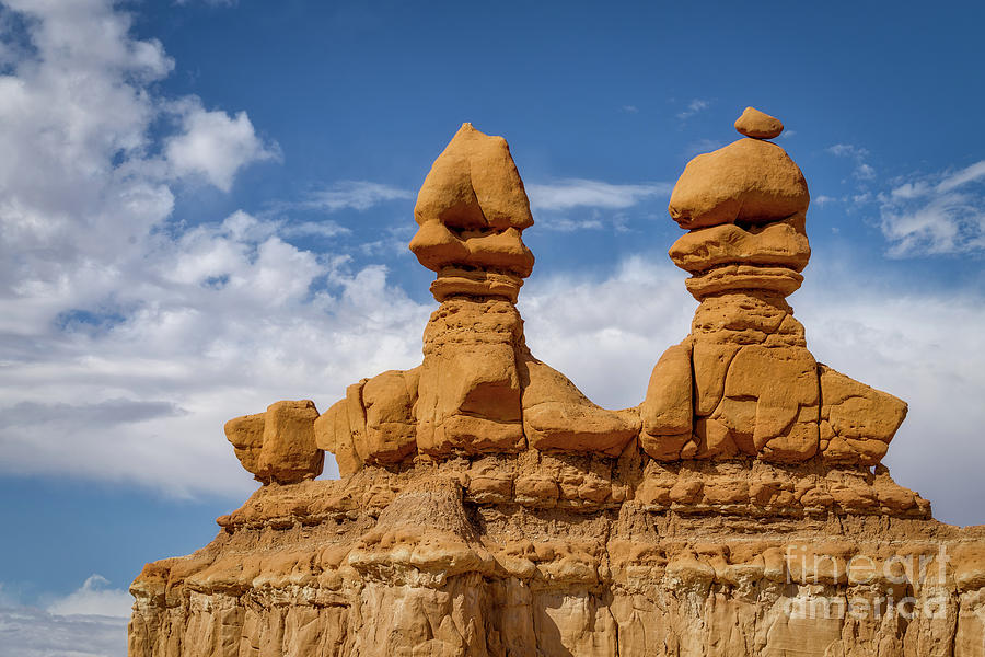 Goblins from Goblin Valley  Photograph by Jerry Fornarotto
