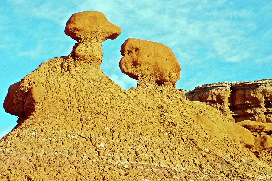 Goblins on Entrada Trail in Goblin Valley State Park, Utah Photograph by Ruth Hager