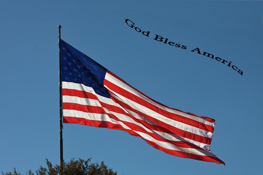 God Bless America Photograph by Sally Weigand