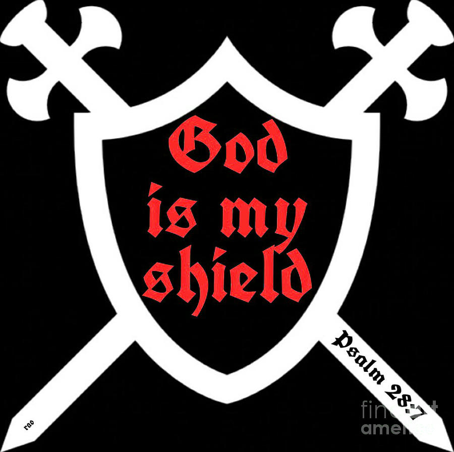 God Is My Shield 002 Photograph by Robert ONeil