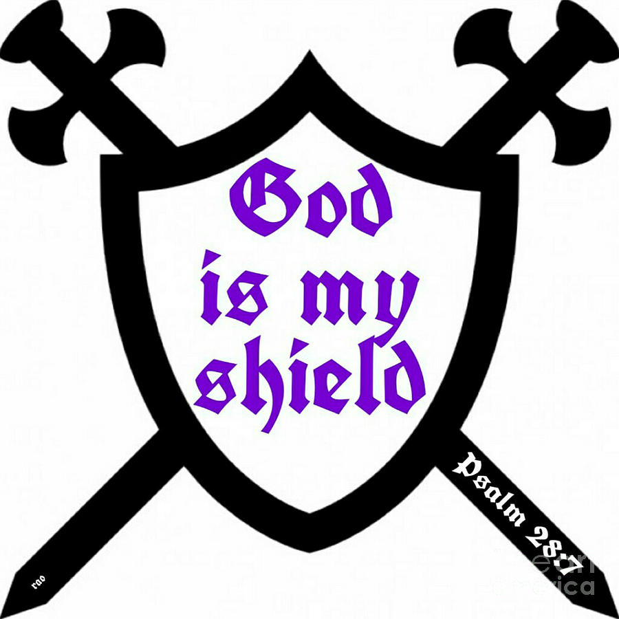 God Is My Shield 003 Photograph by Robert ONeil