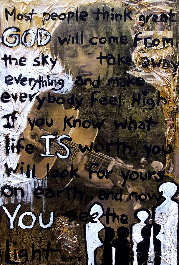 God is You Mixed Media by Tamerlane Bey - Fine Art America