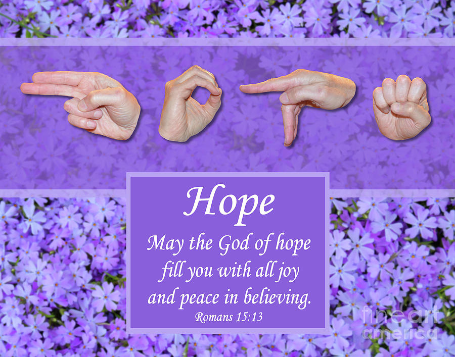 Christian Photograph - God of Hope by Masters Hand Collection Christian Photograph - God of Hope by Masters Hand Collection
