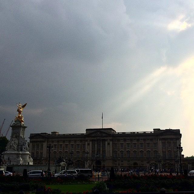 London Photograph - God Save The Queen #london by Irene Villalon