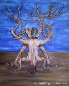 Nature Painting - God Speaks To Man by Saint Virgin Peter Nature Painting - God Speaks To Man by Saint Virgin Peter