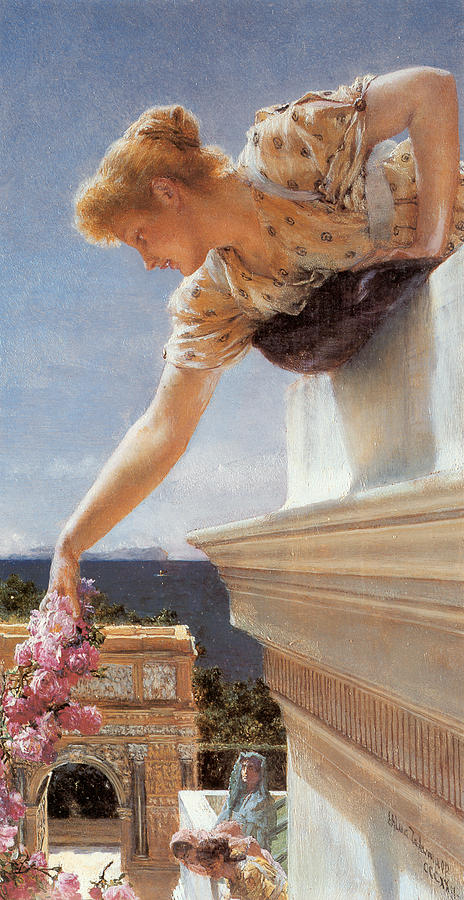 God Speed Painting by Lawrence Alma-Tadema