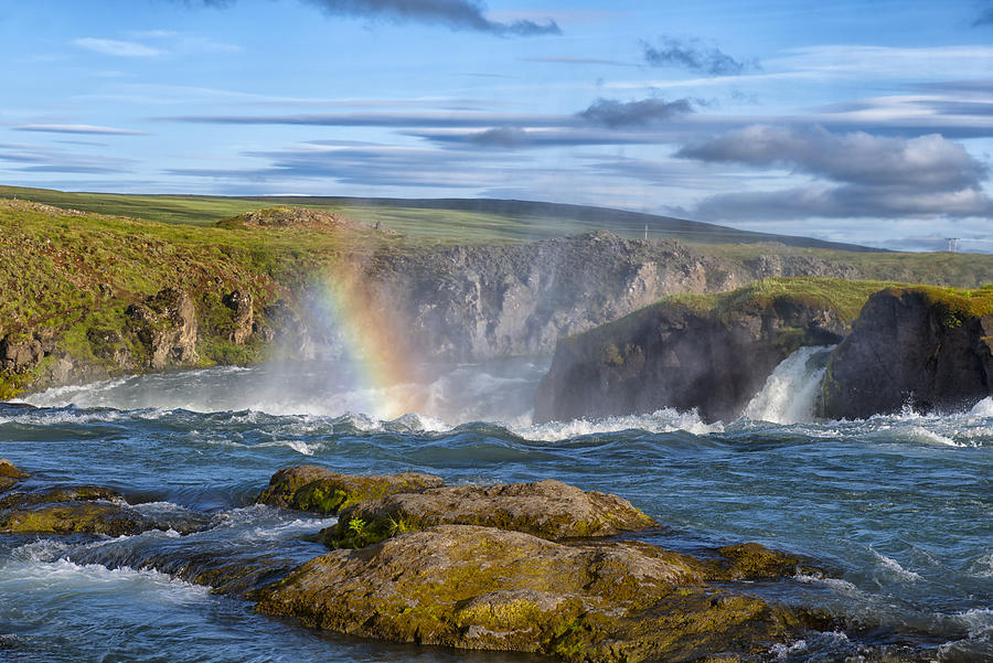 Godafoss Waterfall, Iceland Photograph by Ivan Batinic