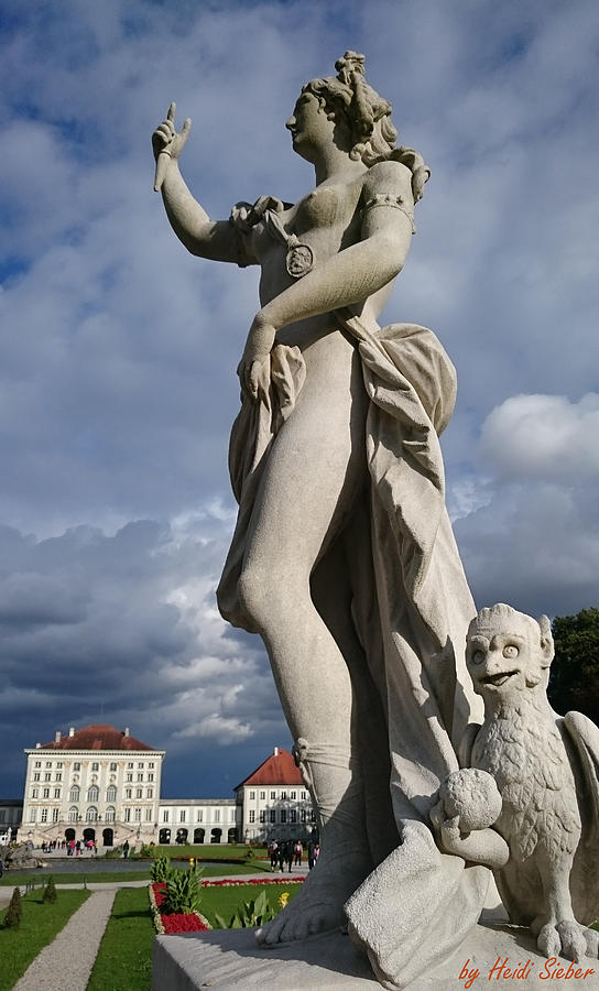 Munich Movie  - Goddess and castle by Heidi Sieber