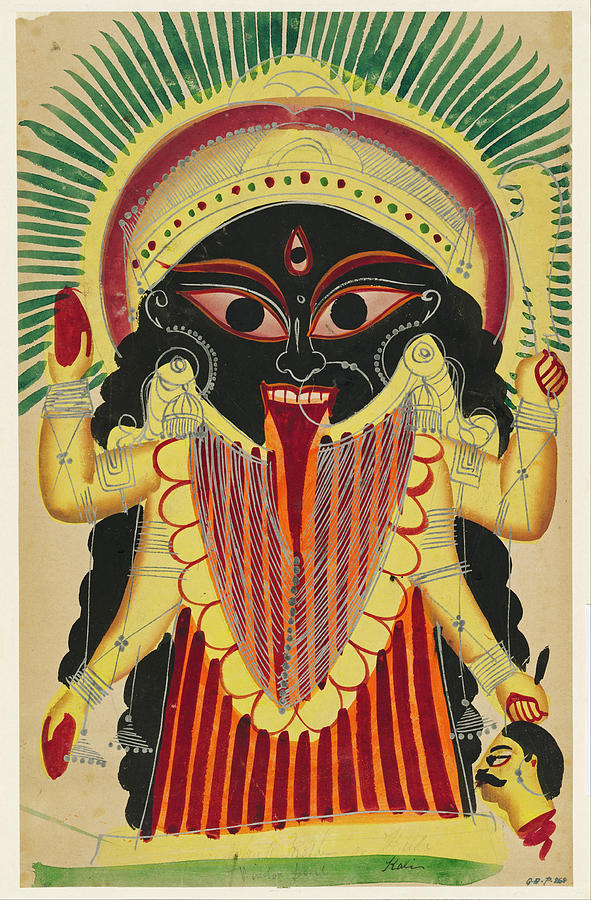 Goddess Kali Painting by Unknown