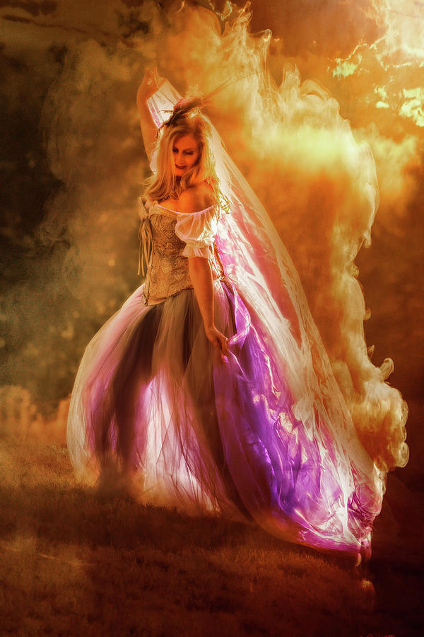 Goddess Of Fire D2446 Photograph by Wes and Dotty Weber