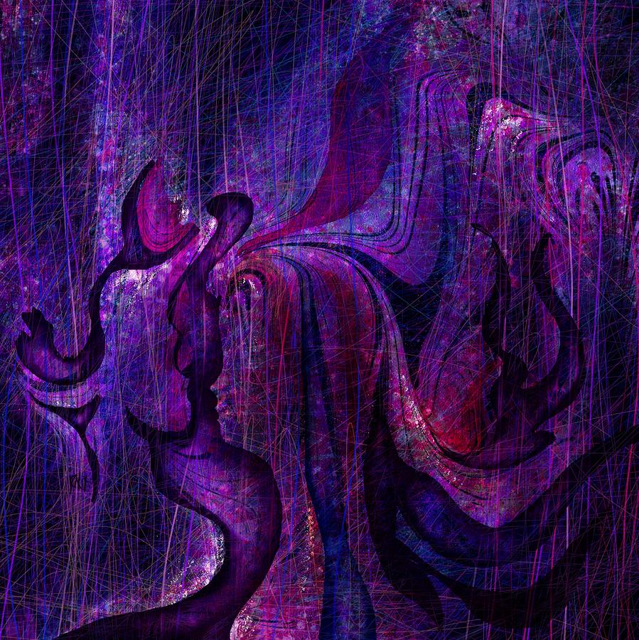 Abstract Digital Art - Goddess by William Russell Nowicki