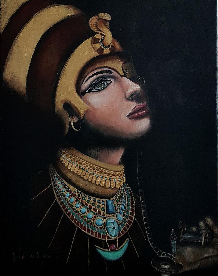Goddess Reality Painting by Blima Efraim