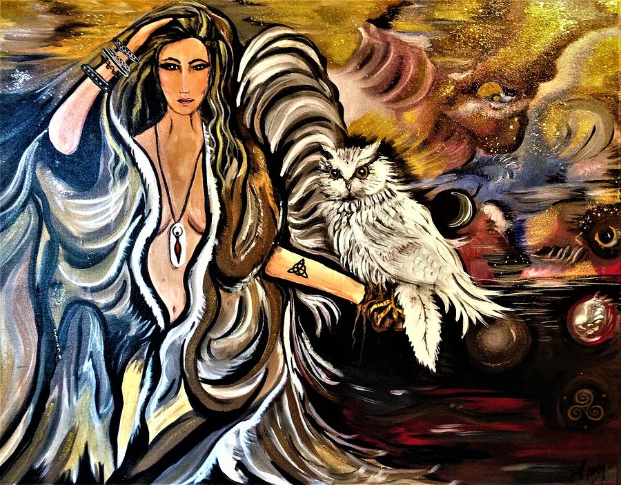 Goddess Sophia Painting by Tracy McDurmon