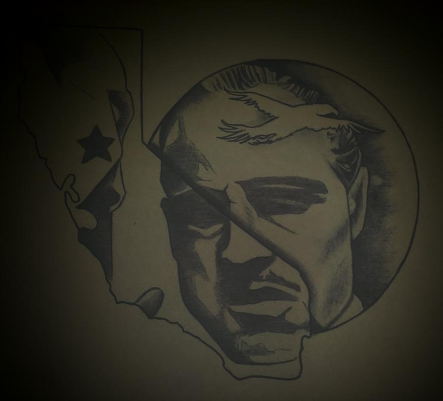 Godfather Drawing by Michael McGowan