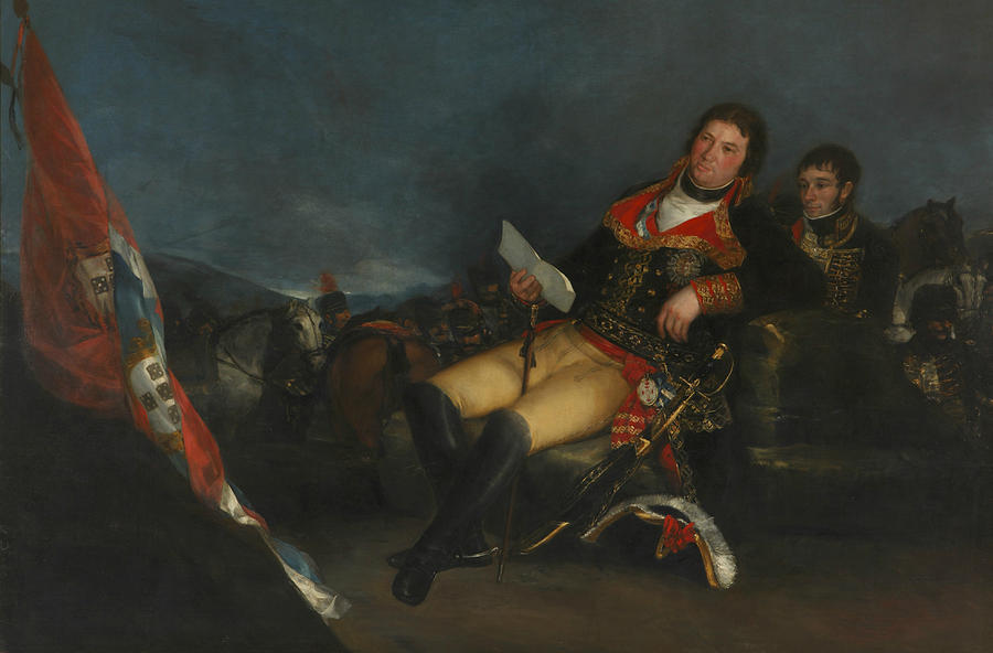 Francisco Goya Painting - Godoy as General by Francisco Goya